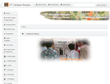 Tablet Screenshot of harapan-bangsa.com